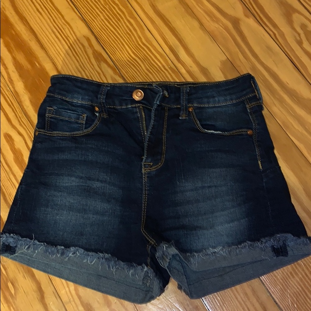 High rise shorts